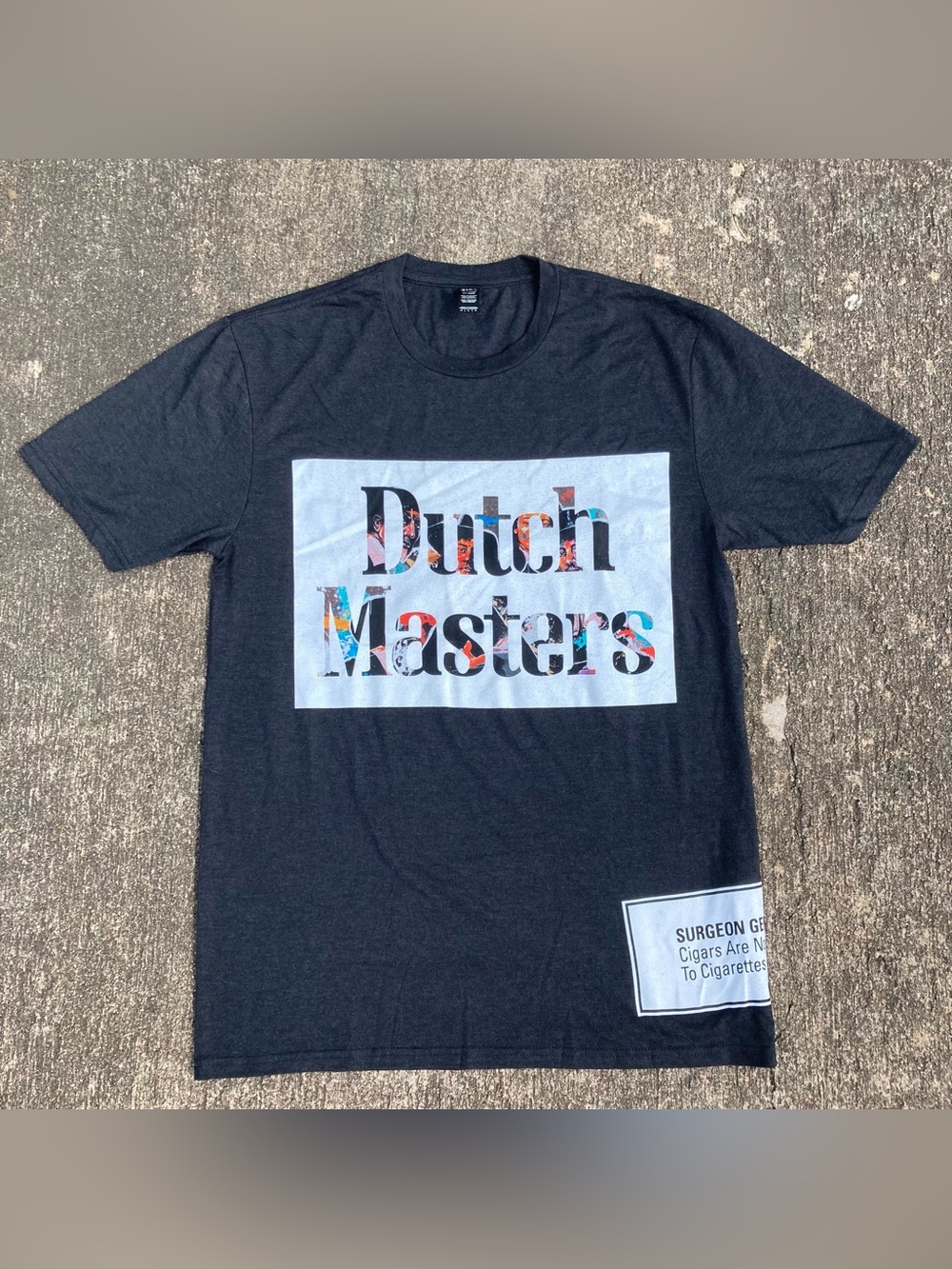 Dutch Masters Mens Shirt Medium Burn Slow Cigar Blunt Smoker Weed Hip Hop